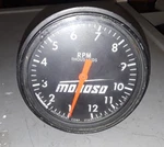 Moroso Cable Drive Tach 4" Face No Telltale. Fixed Price $100.00.