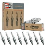 8 Pcs Spark Plugs Champion Copper Set For 1935 Packard Model 1202. Fixed Price $37.04.