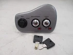 Tracker Ignition Panel W/ Keys & (2) Toggle Switch Silver 138481 Boat. Fixed Price $49.95.
