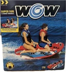 Wow Super Sub 1-2 Rider Towable Tube & Heavy-duty Cover Molded Seat Hookop. Fixed Price $69.99.