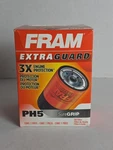 Fram PH5 Oil Filter: Spin-on, High Dirt Trapping Efficiency Of 95%. Fixed Price $5.00.