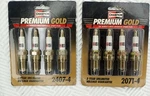 Champion Premium Gold Spark 2407-4 2-4PAKS (8 Plugs). Fixed Price $15.00.