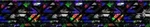 White Water Archery Stained Glass Arrow Wraps 15 Pc Choose Length Width. Fixed Price $15.99.