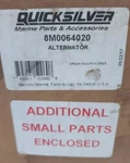 Mercury Quicksilver 8M0064020 Marine Alternator 12V Delco/remy Oem/genuine. Fixed Price $499.88.