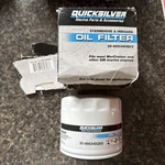 New! 35-866340Q03 Quicksilver Marine Oil Filter Damaged Box. Fixed Price $9.99.