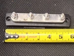 Blue Sea Systems 2303 Bus Bar 130A Ac, 150A Dc Stud Size 1/4". Fixed Price $32.00.