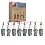 8 Pc Champion Industrial Spark Plugs For 1930 Hudson Model Ignition Yj. Fixed Price $47.15.