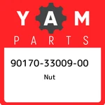 90170-33009-00 Yamaha Nut 901703300900, New Genuine Oem Part. Fixed Price $38.77.