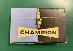 Nos 10 Count Box Vintage Champion Spark Plugs J-11J. Fixed Price $59.99.