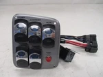 Lund (2014) 208 Pro-v Gl Rocker Switch & Horn Panel Silver Marine Boat. Fixed Price $49.95.