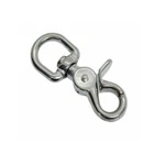 5/8" Stainless Steel 316 Marine Swivel Eye Trigger Snap Hook Boating. Fixed Price $12.99.