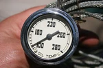 Ac Vintage Chris Craft Cream 24' Feet Long Mechanical Oil Temperature Gauge. Fixed Price $119.00.