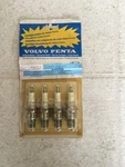 Volvo Penta Spark Plugs 876077-9 Lot Of 4. Fixed Price $12.99.