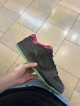 Size 12 - Nike Sb Dunk Low Premium Ae Qs X Premier Northern Lights 2014. Fixed Price $800.00.
