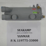 New Seakamp Yanmar 119775-33000 Lp Series Lube Oil Cooler 4 X Cuni. Fixed Price $1407.26.