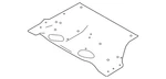 Genuine Nissan Floor Pan 74512-9HF0A. Fixed Price $681.43.