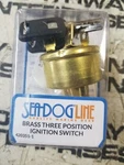 Sea-dog Brass 3-POSITION Key Switch 420351-1. Fixed Price $30.00.