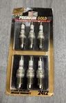 Pack Of 6 New Stock 2412 Champion Premium Gold Spark Plugs Free Shipping. Fixed Price $19.99.