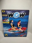 Wow Super Sub 1-2 Rider Towable Tube & Heavy-duty Cover Molded Seat Hook. Fixed Price $45.00.