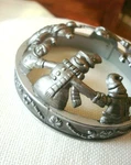 Yankee Candle Illuma-lid Topper Christmas Candy Canes Metal Snowmen Wow. Fixed Price $9.77.