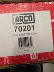 Arco Starter Ford Ccw 70201. Fixed Price $250.00.