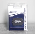 Sierra 56967P Rectangular 2.1" X 1.2" Black Universal Hourmeter Gauge 12-24 Vdc.. Fixed Price $25.00.