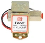 12V Facet Solid State Fuel Pump Fits 1.5-2.5PSI Carbureted Engines 40163. Fixed Price $110.29.