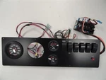 Teleflex Kenner J30296 Gauge & Rocker Switch Panel 20 3/4" 1/8" Marine Boat. Fixed Price $124.95.