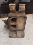 74009 Mercruiser 470 Thermostat Housing Pre-owned #43. Fixed Price $45.00.