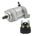 Starter Motor With Solenoid Relay For Yamaha YZFR1 2009-2014 14B-81890-00-00. Fixed Price $58.99.