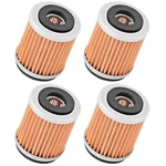 4-PACK Oil Filters For Yamaha TTR225 TTR230 TW200 XT125 XT200 XT225 XT350. Fixed Price $19.96.