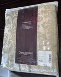 Chris Madden Concord Rod Pocket Panel Spa Linen Floral Polyester 54X84IN Curtain. Fixed Price $35.00.