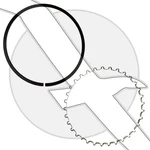 Mercruiser Piston Ring 39-65153 17464. Fixed Price $18.99.