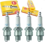Box Of 4 Genuine Ngk BP8HS-10 Spark Plugs. Fixed Price $13.88.