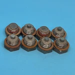 Nos Oem Detroit Diesel 5138456 Inline V-71 92 Magnetic Oil Pan Bolt Lot Of. Fixed Price $55.99.