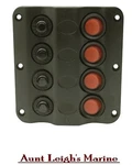 Seachoice Marine Led 12V 4-GANG Circuit Breaker Switch Distribution Panel 12321. Fixed Price $41.88.