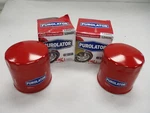 Purolator Engine Oil Filter Pair Of (2) Red L24651 Marine Boat. Fixed Price $19.95.