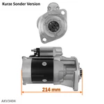 Short Version Starter Motor For S13-204 S13-404 129900-77040 12V 2.1-2.3KW 9T. Fixed Price $577.13.