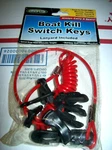 7 Keys Boat Kill Switch And Lanyard Kwik Tek #BKS-6. Fixed Price $15.00.