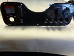 Lund Carbon Fiber Black Gray Switch Panel 13 3/4" X 1/2" Marine Boat. Fixed Price $54.95.