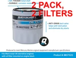 Quicksilver 35-883702Q Oil Filter V-6 Mercury Outboard Mercruiser Inboard Engine. Fixed Price $32.50.