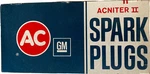 (8) Early Nos Ac R46TSX Spark Plugs Fire Ring Green # 5613576- Gm. Fixed Price $28.00.
