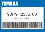 Yamaha Genuine Nut, Specl Shape 90179-12335-00. Fixed Price $9.29.