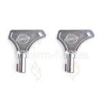 2PC For Yanmar Marine Ignition Key 123482-91291. Fixed Price $13.50.