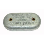 Oem Grade Yamaha 2-STROKE 4-STROKE Outboard Oval Plate Zinc Anode M405. Fixed Price $150.45.