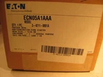 Eaton ECN05A1AAA Non Reversing Motor Starter Switch 120 Volt Coil 9 Amp. Fixed Price $140.00.