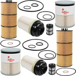 2X Oil & Fuel Filter Kit For Freightliner DD13 DD15 DD16 PF9908 FS19915 P551005. Fixed Price $90.69.