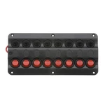 Seachoice Led 12V 8-SWITCH Distibution Panel, Pre-wired, Boat Mount. Fixed Price $18.21.