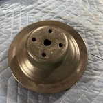 Gm Double Groove Water Pump Pulley 3927796 Ae. Fixed Price $40.00.