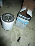Mercury Quicksilver Outboard Fuel Filter (35-18458Q3). Fixed Price $30.00.